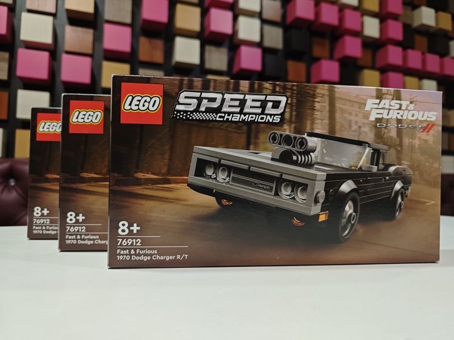 Конструктор LEGO Speed Champions 76912 Fast Furious 1970 Dodge Charger