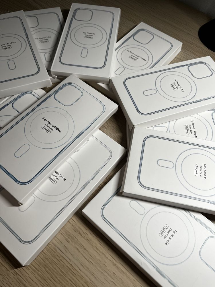 Capas Magsafe iPhone 12 / 13 / 14 / 15 / 16 Mini Pro Plus Pro Max