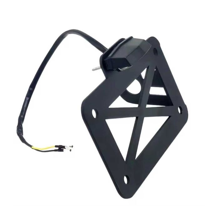 Suporte Lateral de Matrícula Universal com Iluminação LED