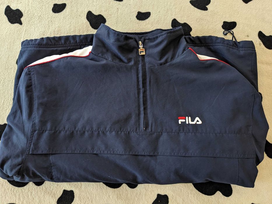 Fila L - XL Мужская куртка анорак carhartt на флисе