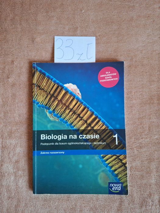 Biologia na czasie 1. Zakres rozszerzony.