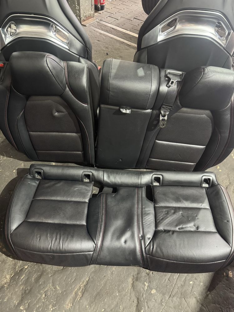 Mercedes A45 A-klasa Cla w176 fotele kubełkowe Recaro AMG