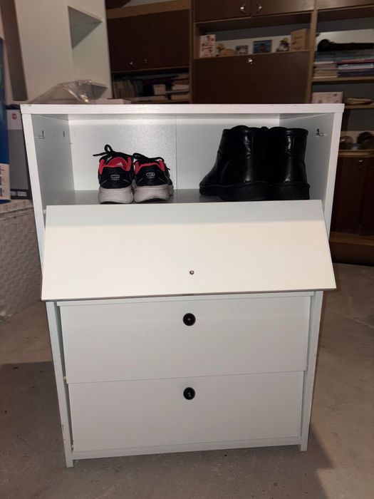 Komoda na buty biała Ikea