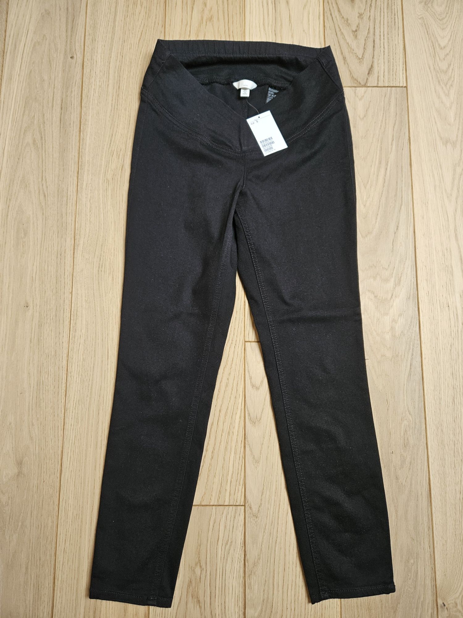 Spodnie legginsy ciążowe z niskim stanem S H&M
