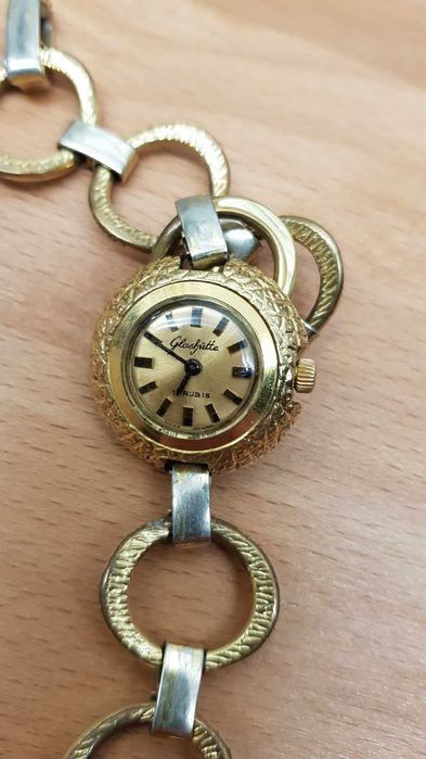 Damski zegarek mechaniczny *Glashutte* vintage
