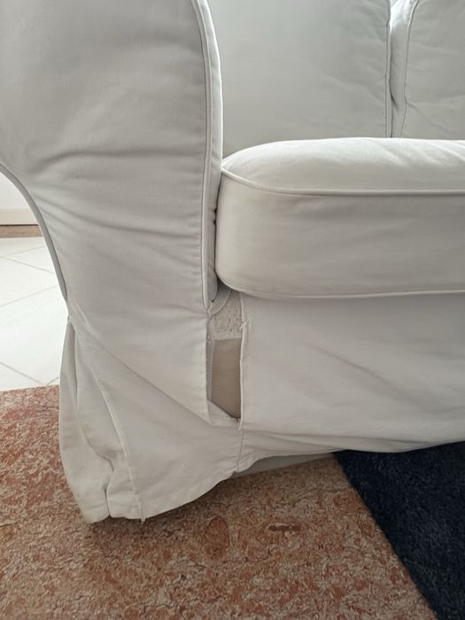 Sofa Ektorp Ikea branco