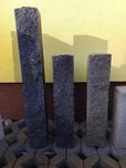 Palisada łupana czarna i szara