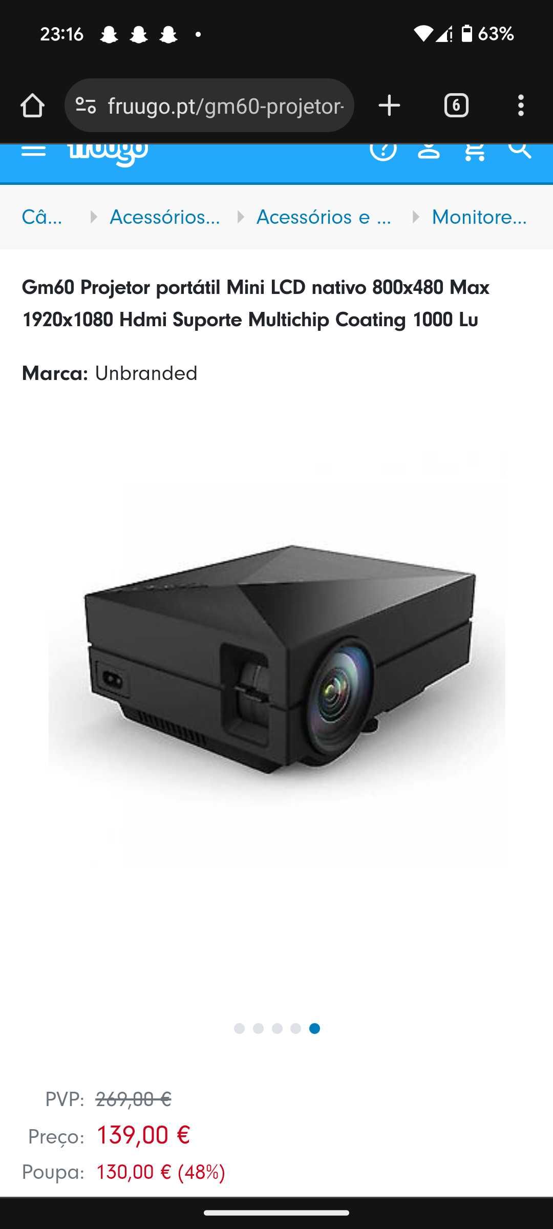 Vendo protetor elephas hd