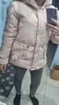 Cropp Kurtka puchowa pudrowy róż M