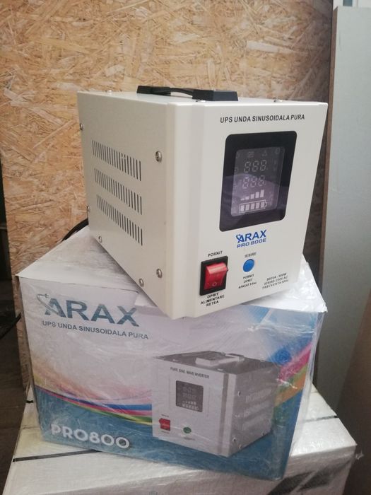 Инвертор ибп джб arax 800 pro 500/800 12/220