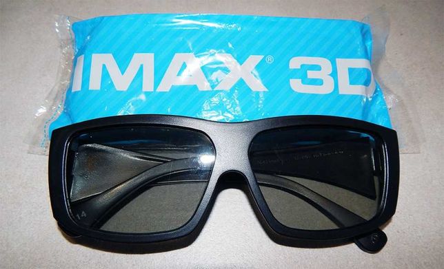 Okulary 3D IMAX kinowy obraz