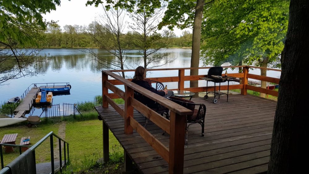Domki na Mazurach WOLNY Październik SUPER ceny 4-6 os Urocza Przystań