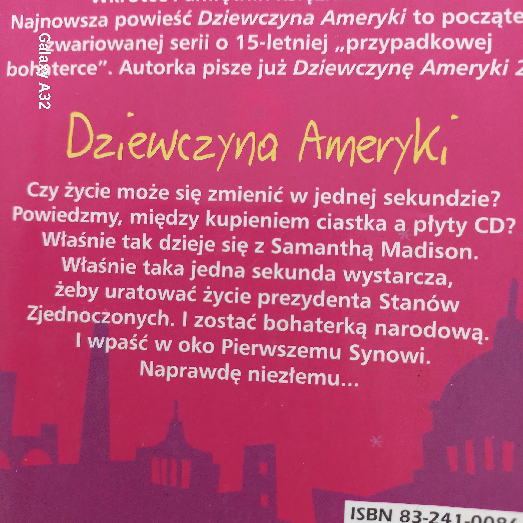 Ksiazki mlodziezowe zestaw Dziewczyna z Ameryki Cabot,  Amore14 Mocca