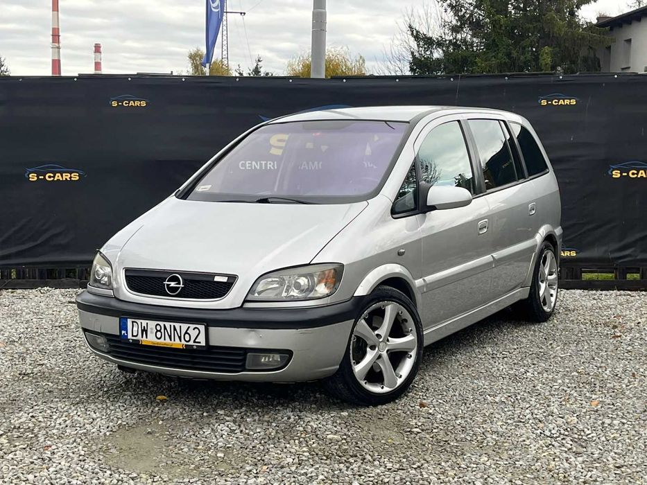 Opel Zafira OPC 2.0b • DŁUGIE OPŁATY • 7 - OSOBOWE • Zamiana