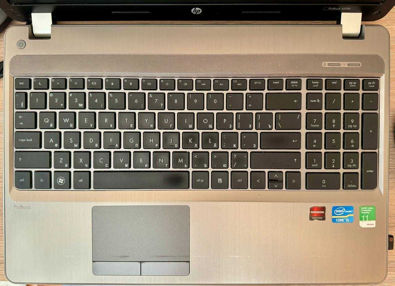 Вживаний в робочему стані HP ProBook 4530s + мишка та сумка