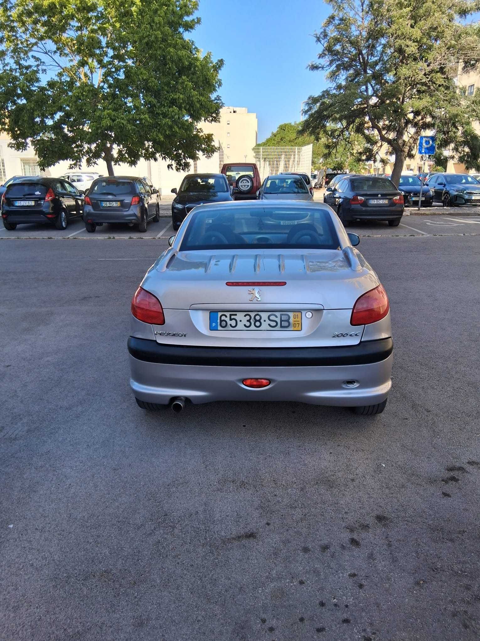 Pegeout 206cc cabrio d garagem