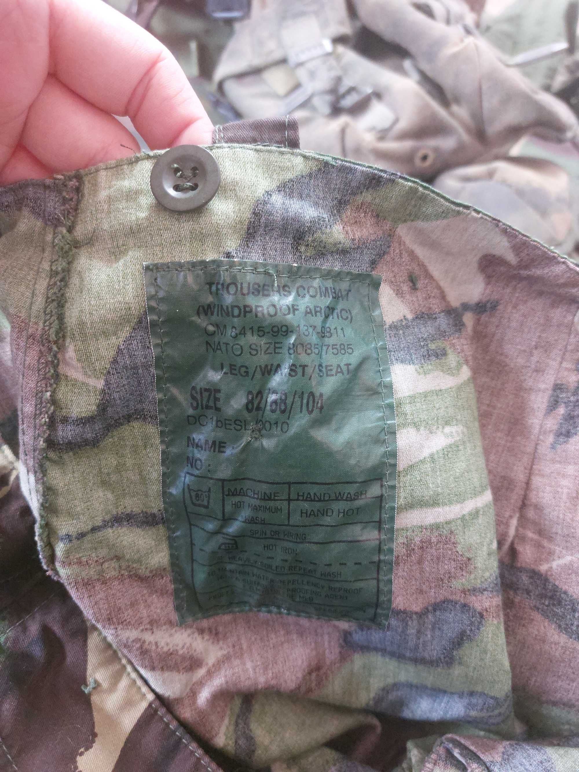 Zestaw oporządzenia i mundur UK Army DPM