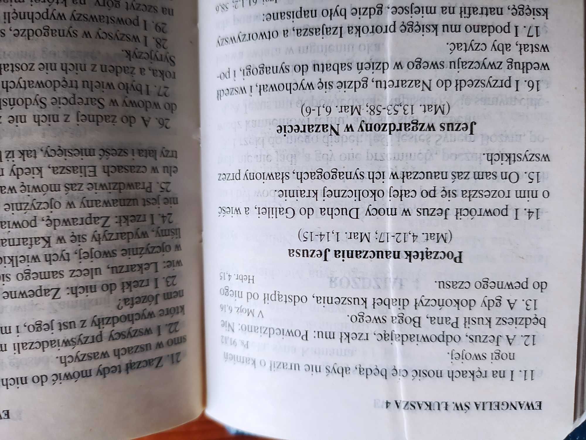 Książka Nowy Testament wydanie geodenitów