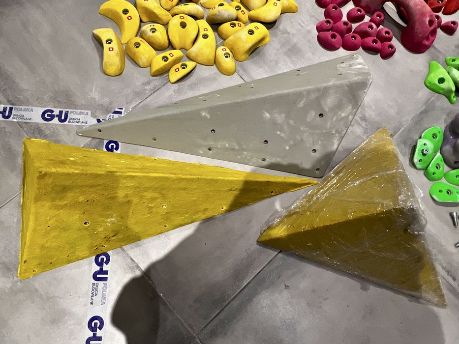 Uchwyty wspinaczkowe + struktury