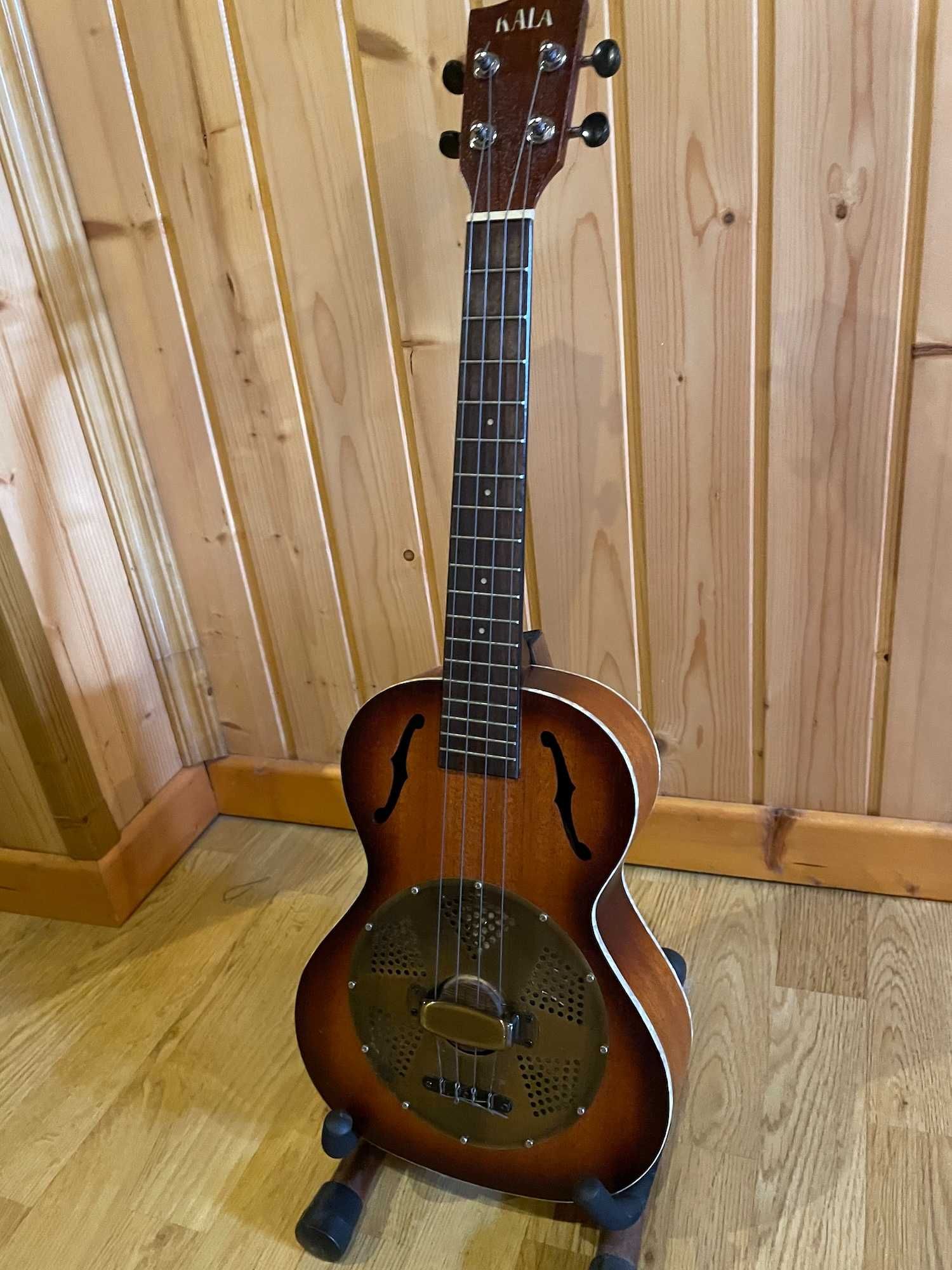 Kala Resonator Brass Tenor Ukulele