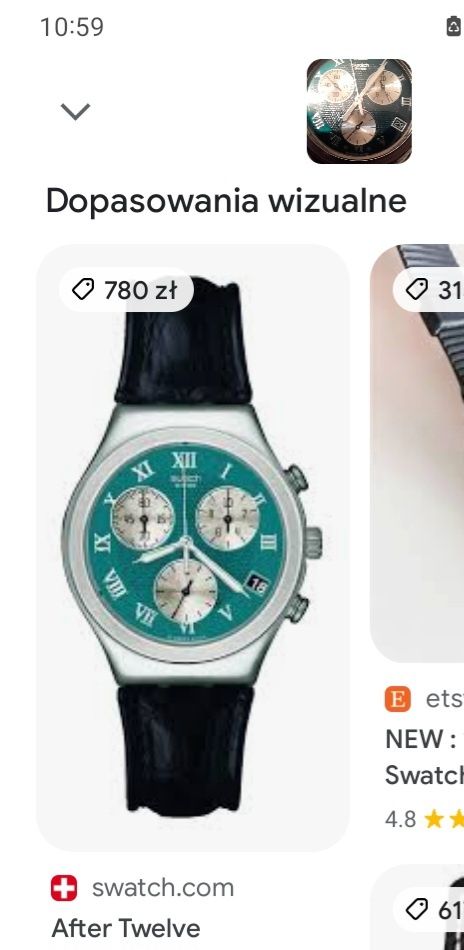 Zegarek kwarcowy Swatch swiss stan dobry