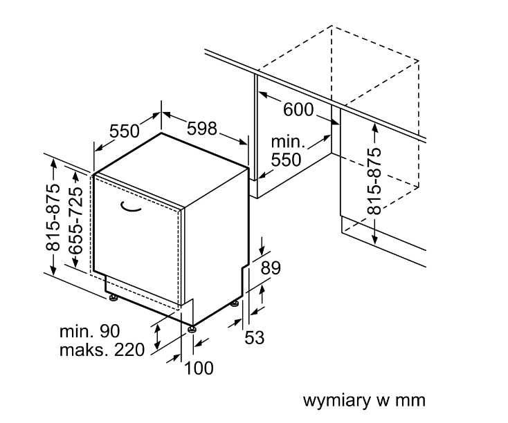 Zmywarka Siemens SN85TX00CE od ręki