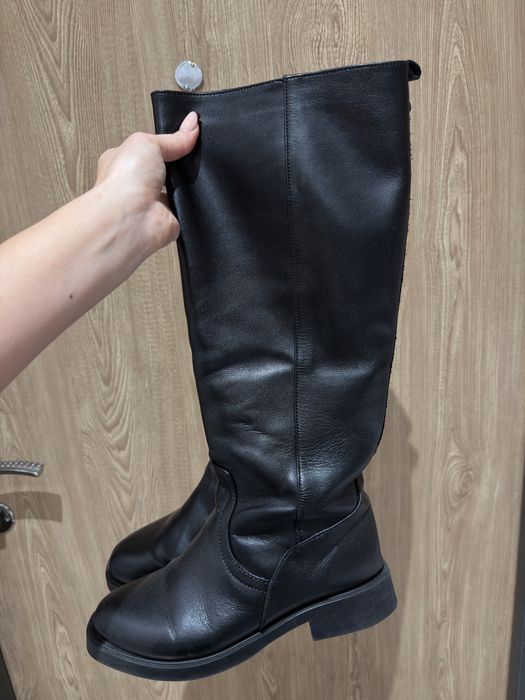 Сапоги 37 шкіра