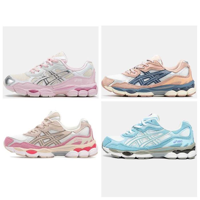 Женские кожаные кроссовки Asics Gel-NYC жіночі кросівки асікс гель нік