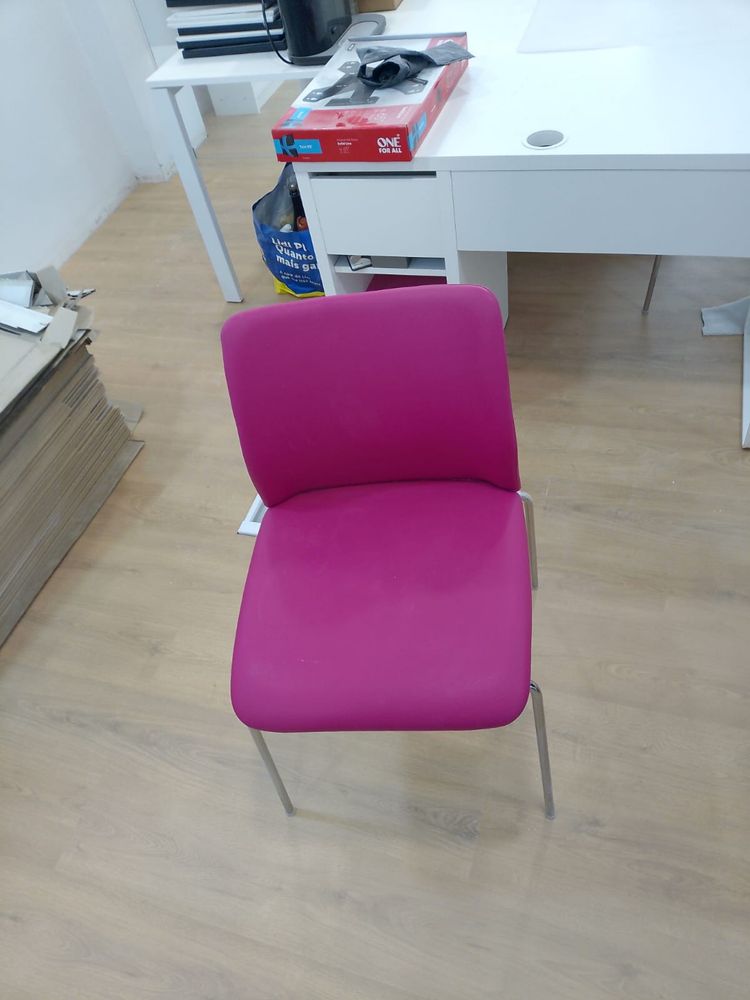 Cadeira Rosa Choque