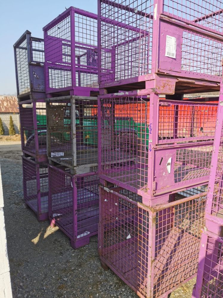 Skrzyniopaleta gitter box gitterbox pojemniki kosze giterboxy