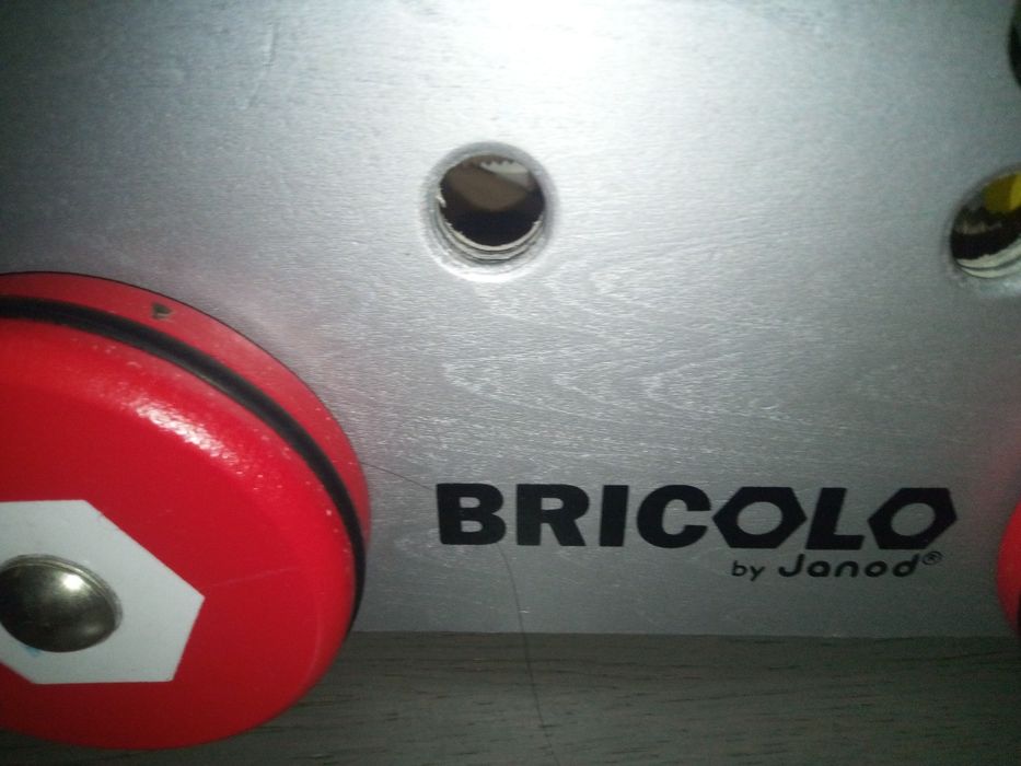 Drewniany wózek warsztat Bricolo by Janod