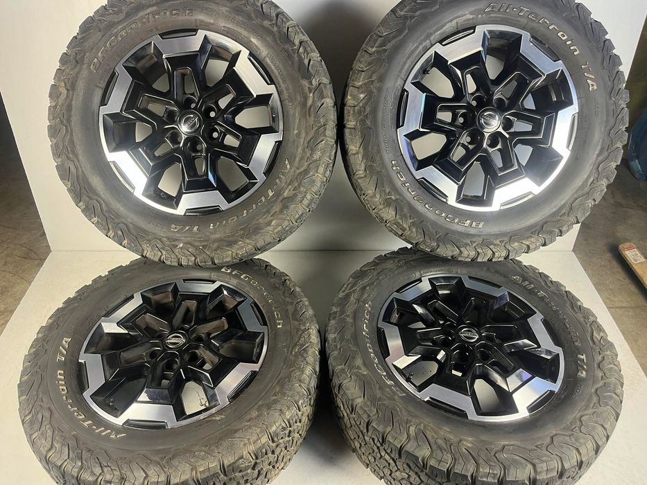 nissan navara d23 np300 lift felgi koła 7jx18 et45 6x114.3 bfgoodrich