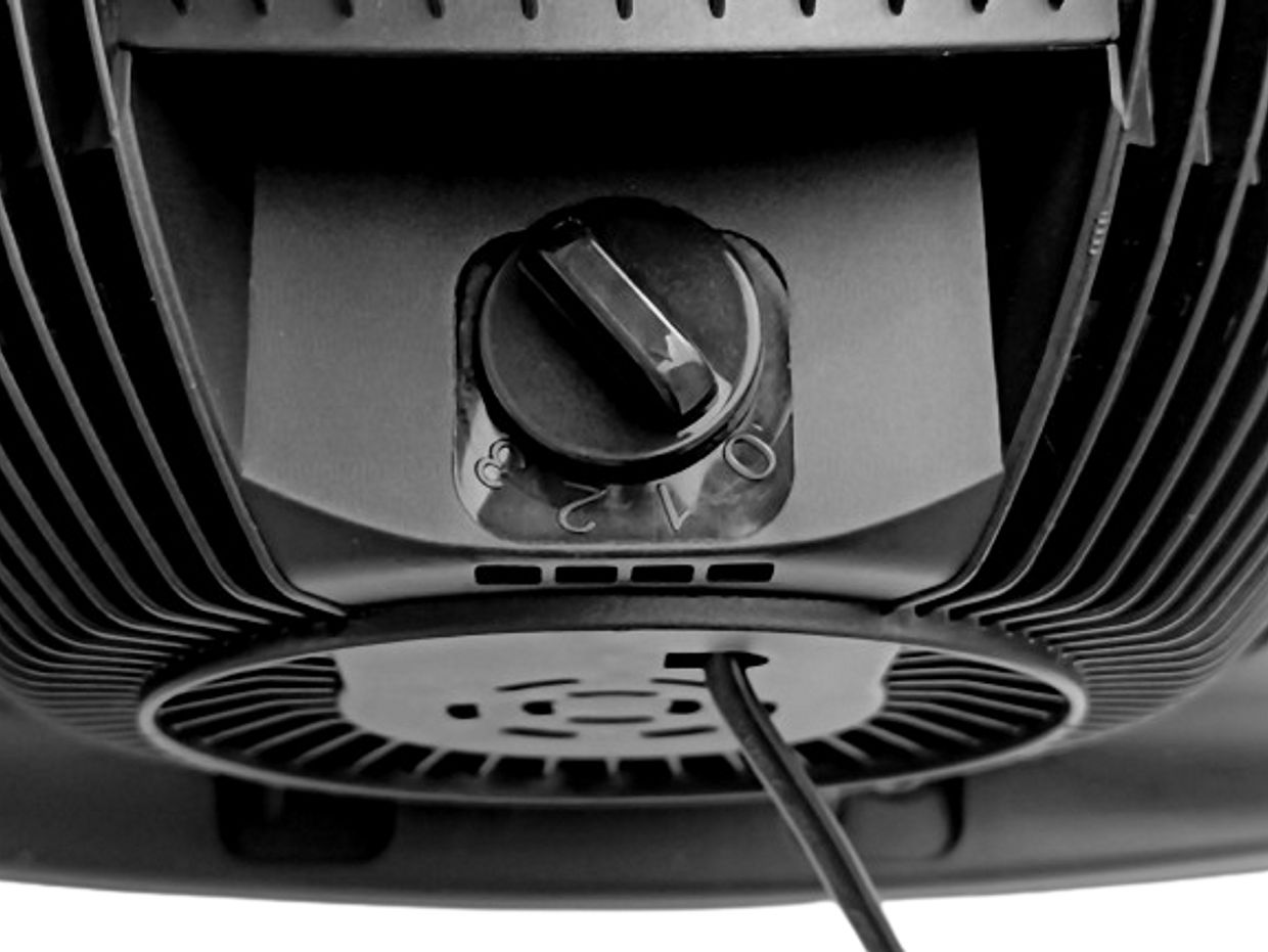 Wiatrak - Wentylator biurkowy Hoffen 40W - Czarny