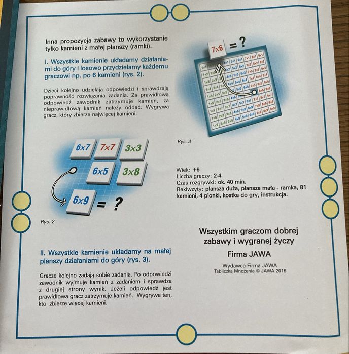 Gra Tabliczka Mnożenia