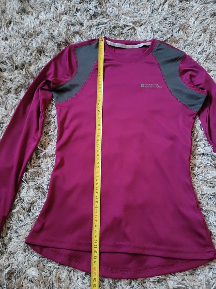 T-shirt damski sportowy do biegania lub na rower