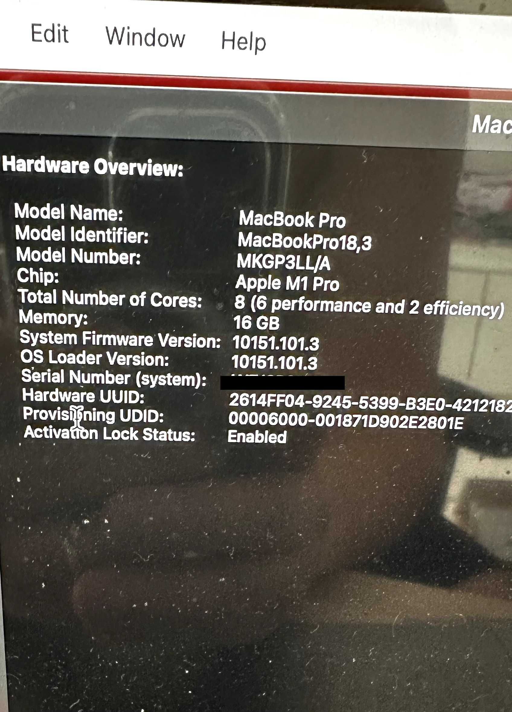 Macbook M1 16Gb 512Gb SSD - 2021