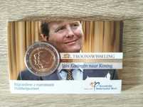 Coincard + Livrete Moeda EUR 2,00 NL 2013 Duplo-Retrato
