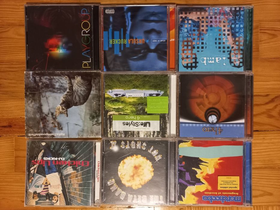 CD's vários trip-hop downtempo