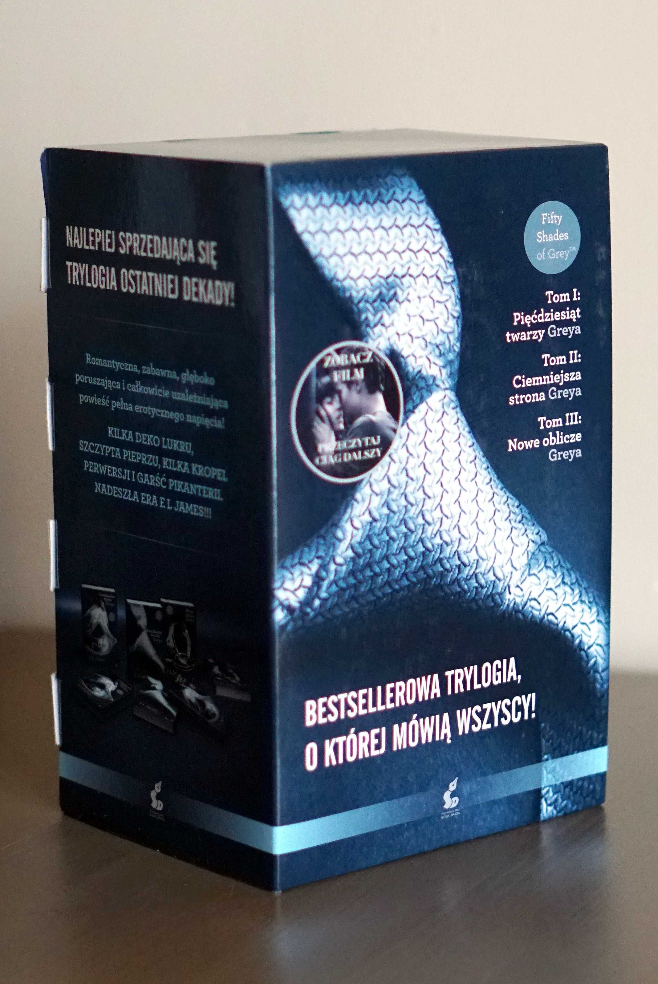 Pięćdziesiąt twarzy Greya Trylogia Grey E.L.James