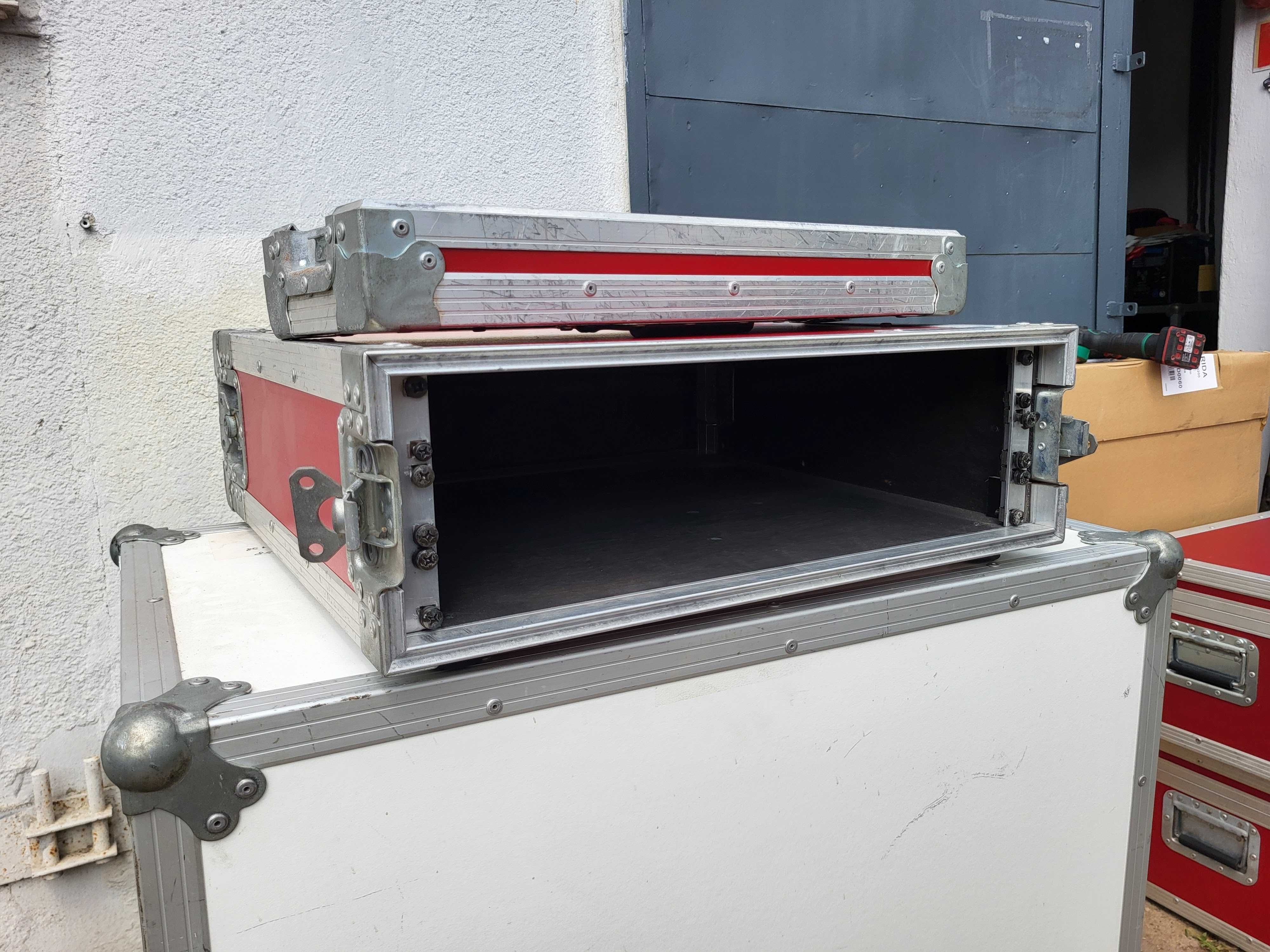 RACK 3U 19cali 1x szyna 49cm do klapy Double Door