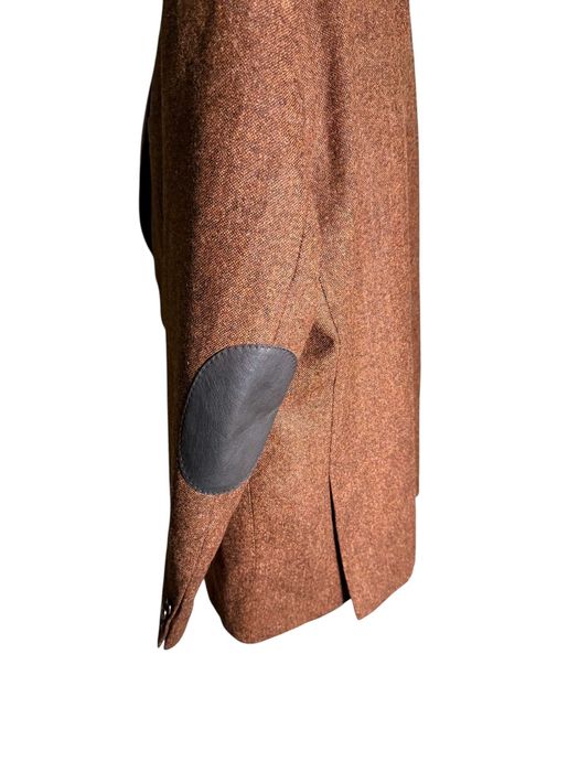 Elegancka marynarka męska premium Carl Gross XL brązowa