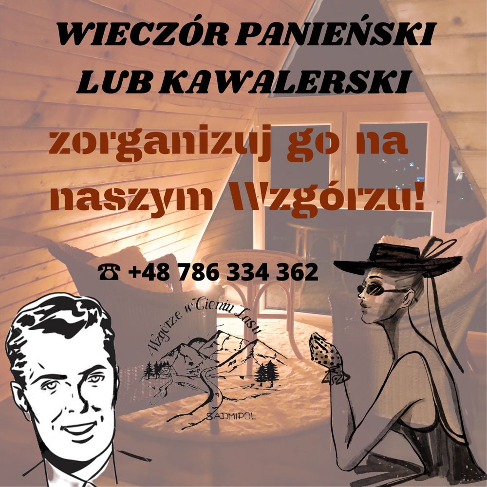 Wieczór panieński, kawalerski, imprezy okolicznościowe, góry, Beskidy