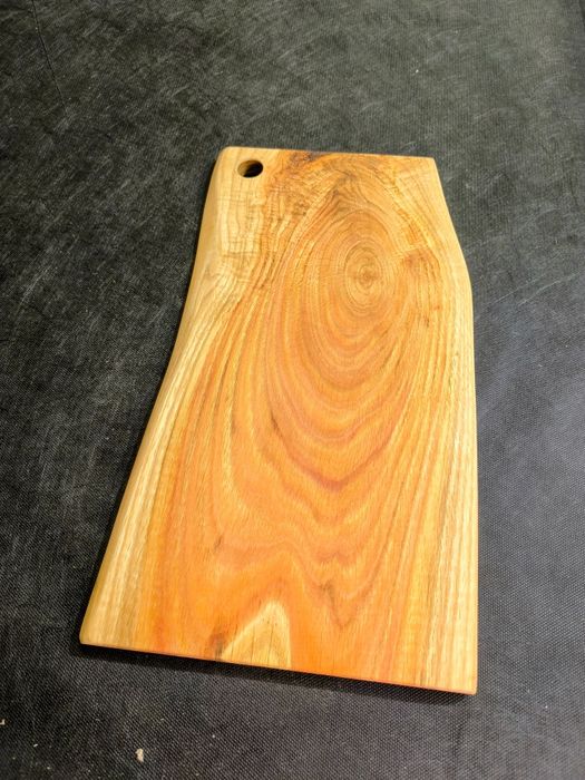 Deska dębowa lita 45x25x2cm - do krojenia serwowania posiłków HANDMADE