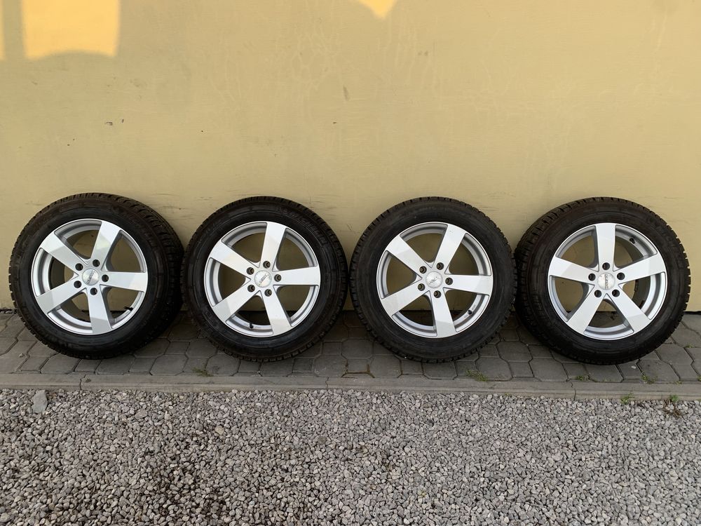 Koła Alufelgi 17” 5x120 + Opony Zimowe 215/60R17C VW Transporter T5 T6