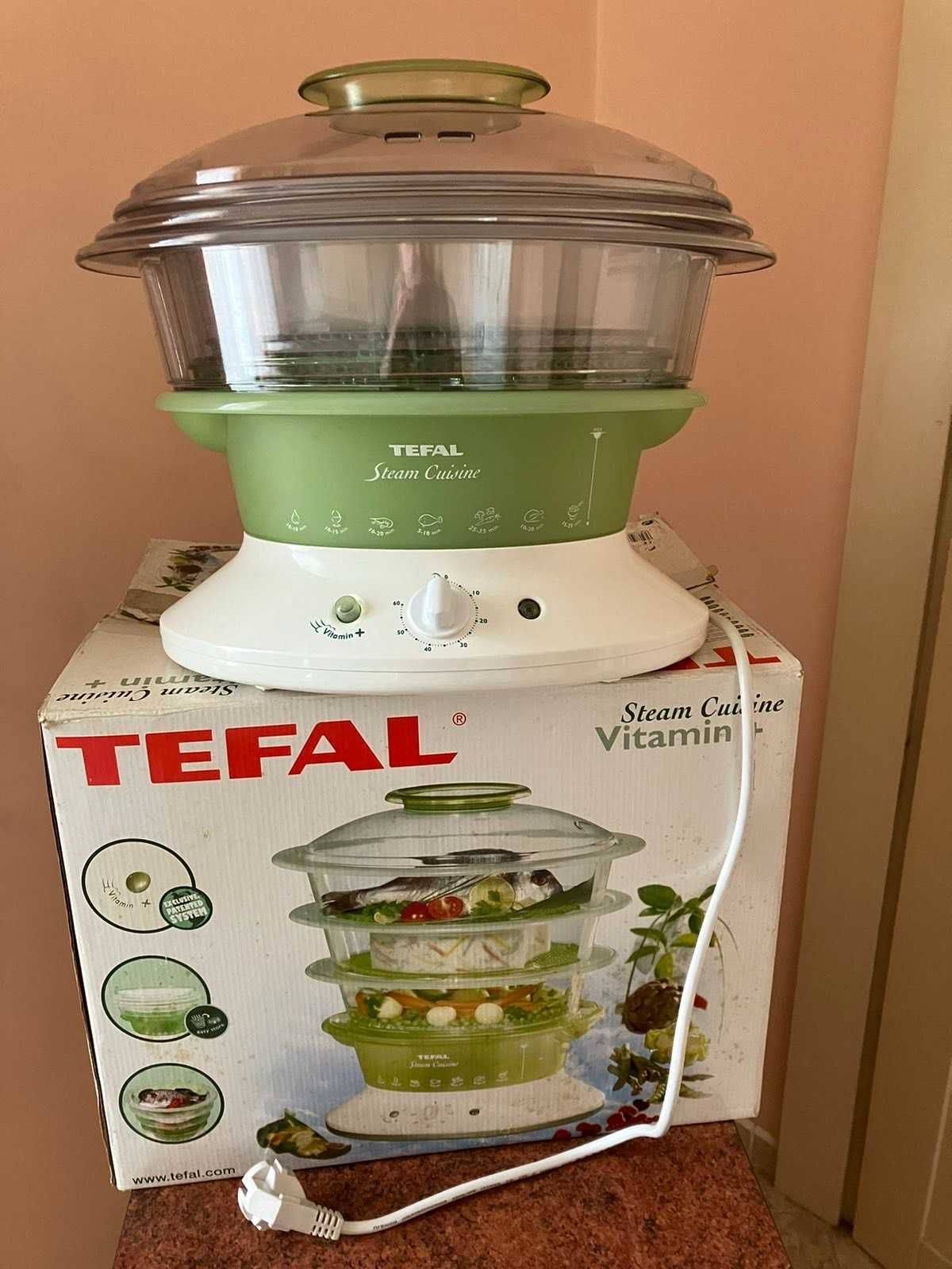 Пароварка TEFAL Vitamine + VC4003