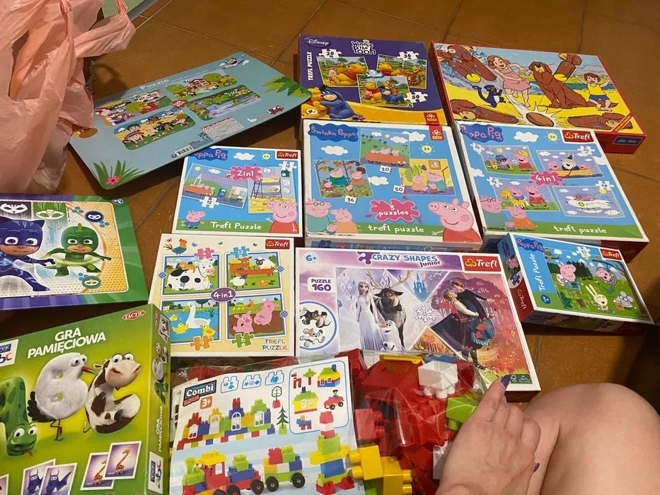 Zabawki puzzle mata dla dzieci