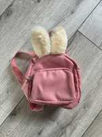 Plecak plecaczek królik uszy różowy