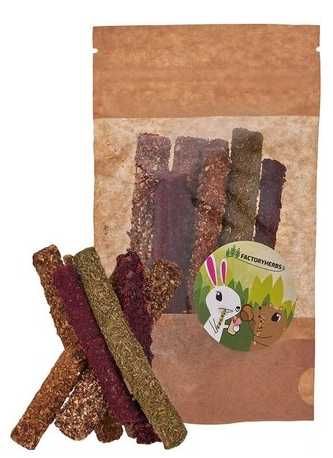FACTORYHERBS mix paluszków dla gryzoni! 6 opakowań!!