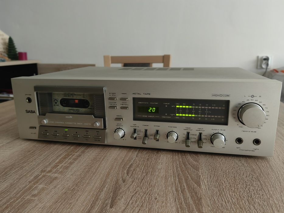 Magnetofon SABA CD 278 kasetowy kaseta vintag.e niemiecki