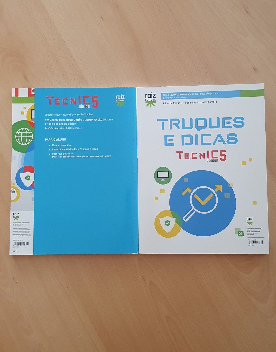 Manual e caderno de atividades Tecnic Júnior  5° ano
